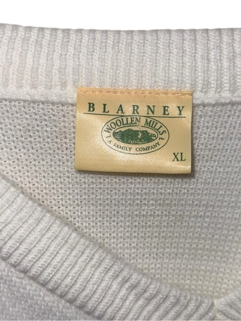 Vintage Blarney Woollen Mills Ireland Pullover Sweater Men’s XL